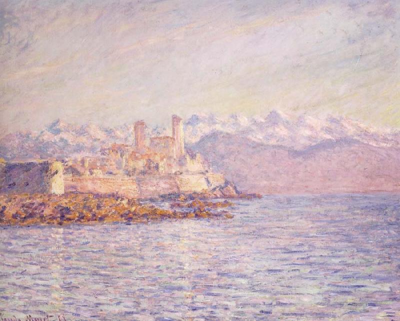 Claude Monet Antibes oil painting image